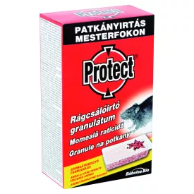 Protect rágcsálóirtó granulátum, 2 x 75 g, piros