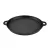 Öntöttvas grill lap, kerek, 33 cm