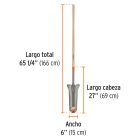 Truper csatornázó ásó