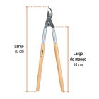 Truper ágvágó fa nyéllel, gumi ütközővel, 70 cm