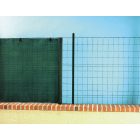 Totaltex szőtt árnyékoló háló, 2 m x 10 m, zöld
