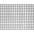 Square műanyag kertirács, 1 m x 5 m, antracit 