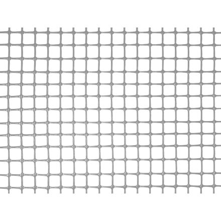 Square műanyag kertirács, 1 m x 5 m, ezüst 