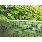 Square műanyag kertirács, 1 m x 5 m, ezüst 