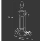 Roma álló kút vödörtartóval