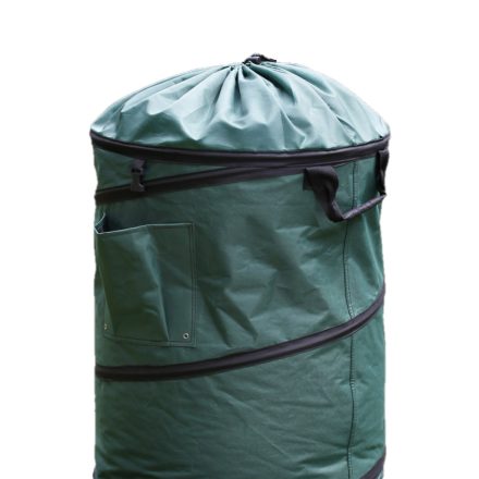 Pop Up Max lombgyűjtő zsák merev aljjal, 175 liter,  zöld