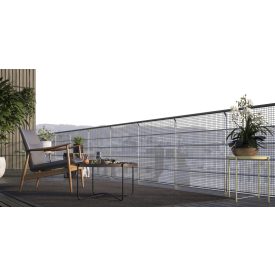 Square műanyag kertirács,  0,5 m x 5 m, antracit