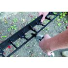 Border 78 pázsitszegély, fekete