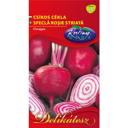 Chioggia csíkos cékla vetőmag, 2,5g