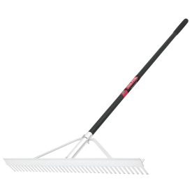 Truper alumínium gereblye, 91 cm  fej, 208 cm nyél 