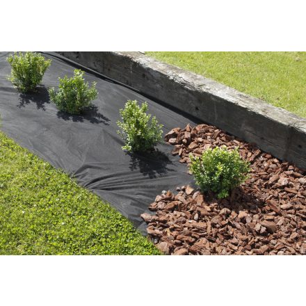 Microtex talajtakaró, 1,4 x 5 m, fekete