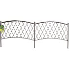 Classic Metal Border fém ágyásszegély, 0,4 x 1 m