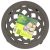 Flora Roll Fonte alu virágalátét fékekkel, 30 cm