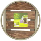 Flora Roll Metal Wood