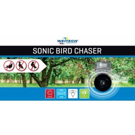 Szónikus madárriasztó készülék, kültéri