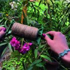 JUTE 80 zsineg adagolóval