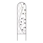 Yin and Yang Trellis fém növényfuttató, 35 cm x 1,5 m, antracit 