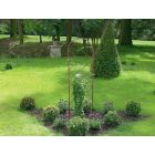 Classic Metal Trellis fém félköríves növényfuttató, 0,3 x 1,2 m, barna