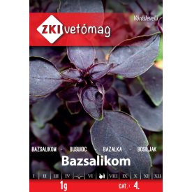 Vöröslevelű bazsalikom vetőmag