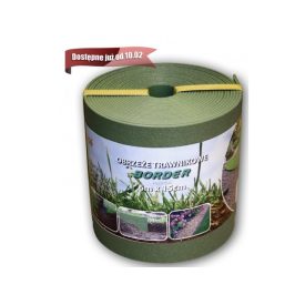 Univerzális szegély, 6 m x 15 cm, zöld (K6/60)