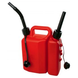 Üzemanyag kanna kiöntővel műanyag 3,5L + 1,5L 