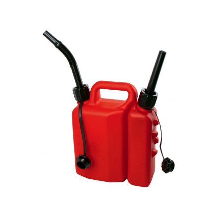 Üzemanyag kanna kiöntővel műanyag 3,5L + 1,5L 