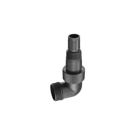 KPE könyök, KK 5/4" 5/4" + tömlővég 5/4"-1" LEO merülőszivattyúhoz