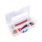 Tömlővég készlet gumiabroncs fúvató pisztolyhoz