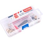 Tömlővég készlet gumiabroncs fúvató pisztolyhoz