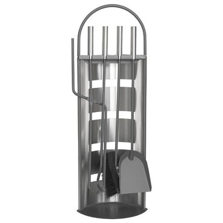 Kandalló tisztító szett, 4 db-os, 66 cm