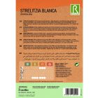 Pompás papagájvirág vetőmag, fehér