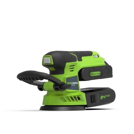 Greenworks G24ROS 24V akkumulátoros rezgőcsiszoló 