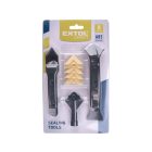 Szilikon fugakenő kihúzó és kaparó készlet, 8 db