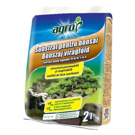 AgroCS Bonsai föld, 2 liter