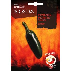 Serrano chili paprika vetőmag