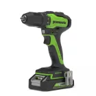 Greenworks GD24DD35 akkumulátoros csavarbehajtó, 24V 