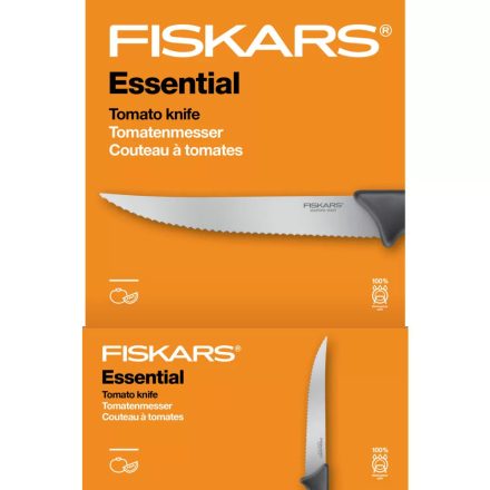 Fiskars Essential paradicsomszeletelő kés