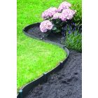 Etik Bordura rugalmas, újrahasznosított ágyásszegély, 0,15 x 10 m szürke