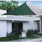 Sun-Net Kit szőtt napvitorla, tissé, 3 x 3 x 3 m, zöld