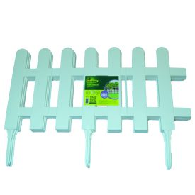   Farm Border klasszikus műanyag ágyásszegély, 0,4 x 0,79 m, fehér