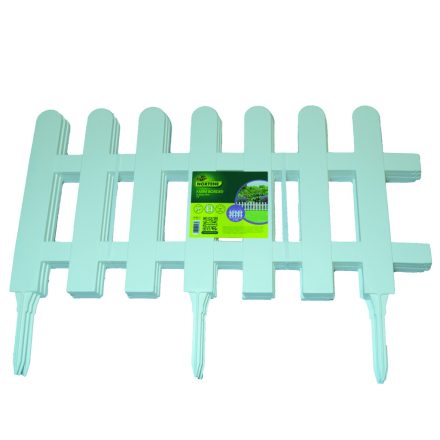 Farm Border klasszikus műanyag ágyásszegély, 0,4 x 0,79 m, fehér