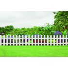 Farm Border klasszikus műanyag ágyásszegély, 0,4 x 0,79 m, fehér