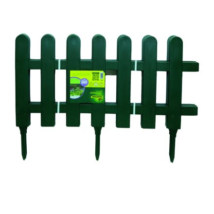 Farm Border klasszikus műanyag ágyásszegély, 0,4 x 0,79 m, zöld