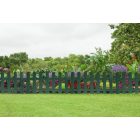 Farm Border klasszikus műanyag ágyásszegély, 0,4 x 0,79 m, zöld