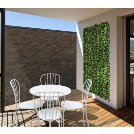 Vertical Red Lauro zöldfal vörös babérlevelekkel