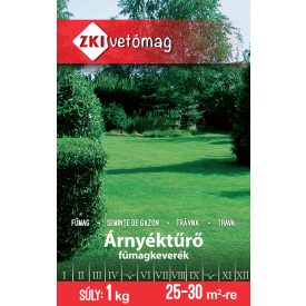 Árnyéktűrő fűmag, 1 kg