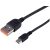 USB kábel, 1,5 m, adapter nélkül