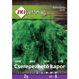Cserepezhető kapor vetőmag