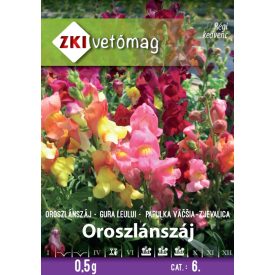 Oroszlánszáj vetőmag, magas, 0,5 g