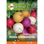 Retek vetőmag, színkeverék